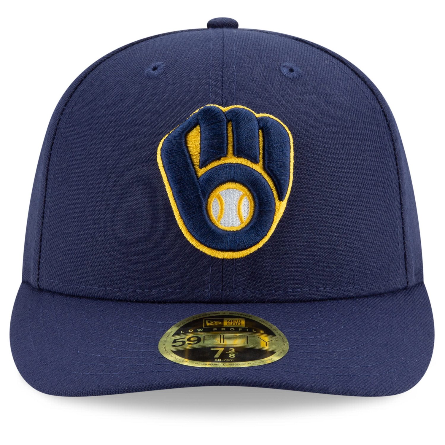 New Era Milwaukee Brewers Authentic Collection On-Field Low Profile 59FIFTY Fitted Hat
