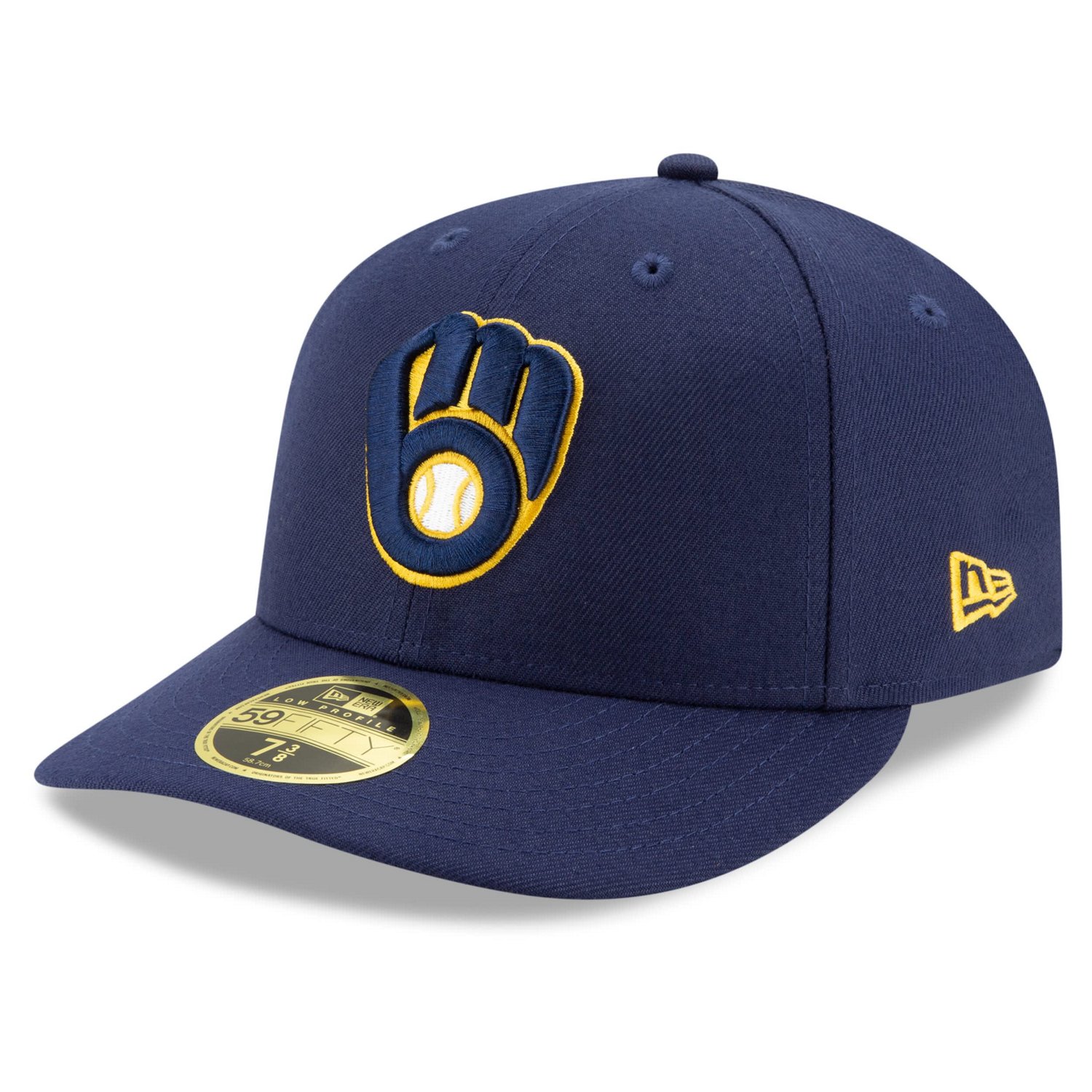 New Era Milwaukee Brewers Authentic Collection On-Field Low Profile 59FIFTY Fitted Hat
