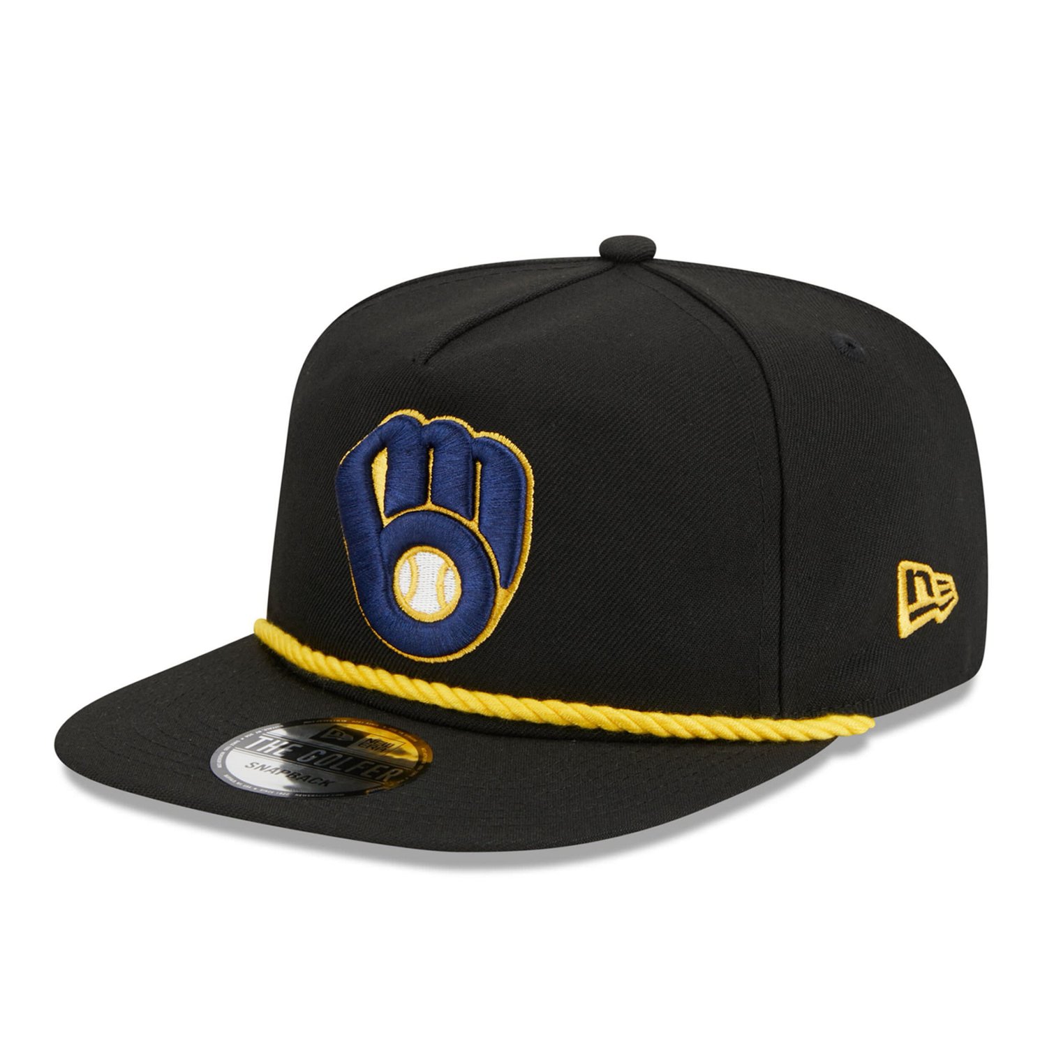 New Era Milwaukee Brewers Branch Golfer Snapback Hat