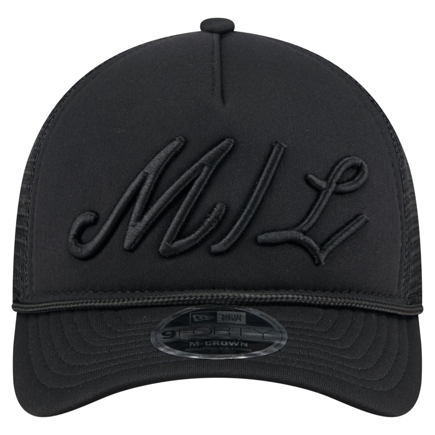 New Era Milwaukee Brewers City Initial 9FORTY A-Frame M-Crown Adjustable Trucker Hat - view number 2