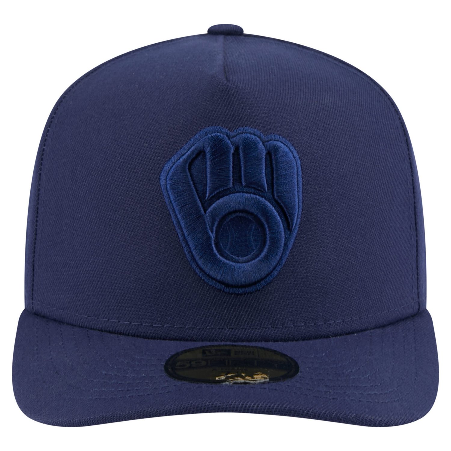 New Era Milwaukee Brewers Color Pack A-Frame 59FIFTY Fitted Hat - view number 2