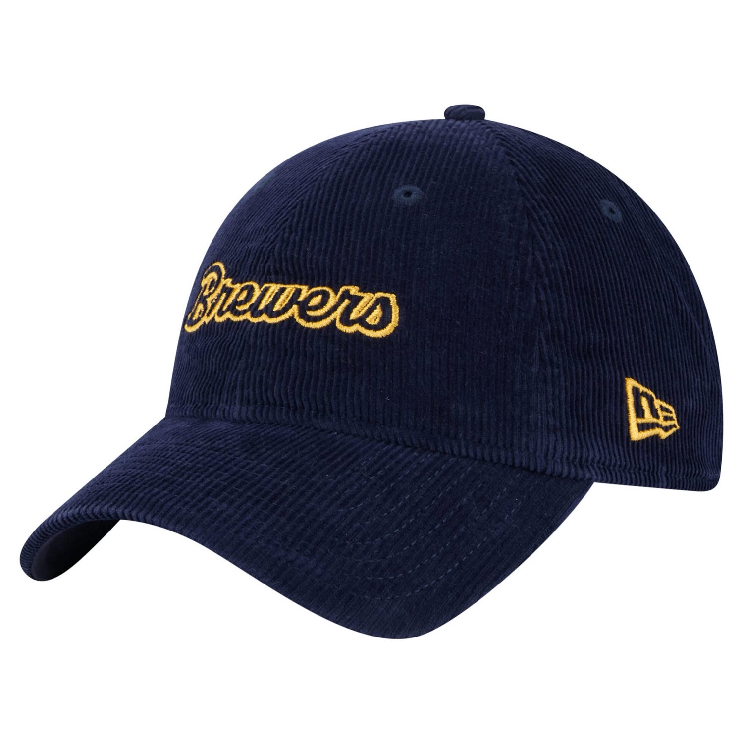 New Era Milwaukee Brewers Corduroy 9TWENTY Adjustable Hat - view number 1