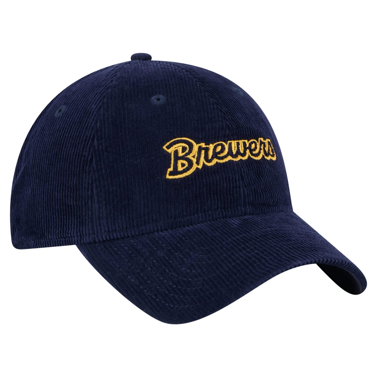 New Era Milwaukee Brewers Corduroy 9TWENTY Adjustable Hat - view number 3