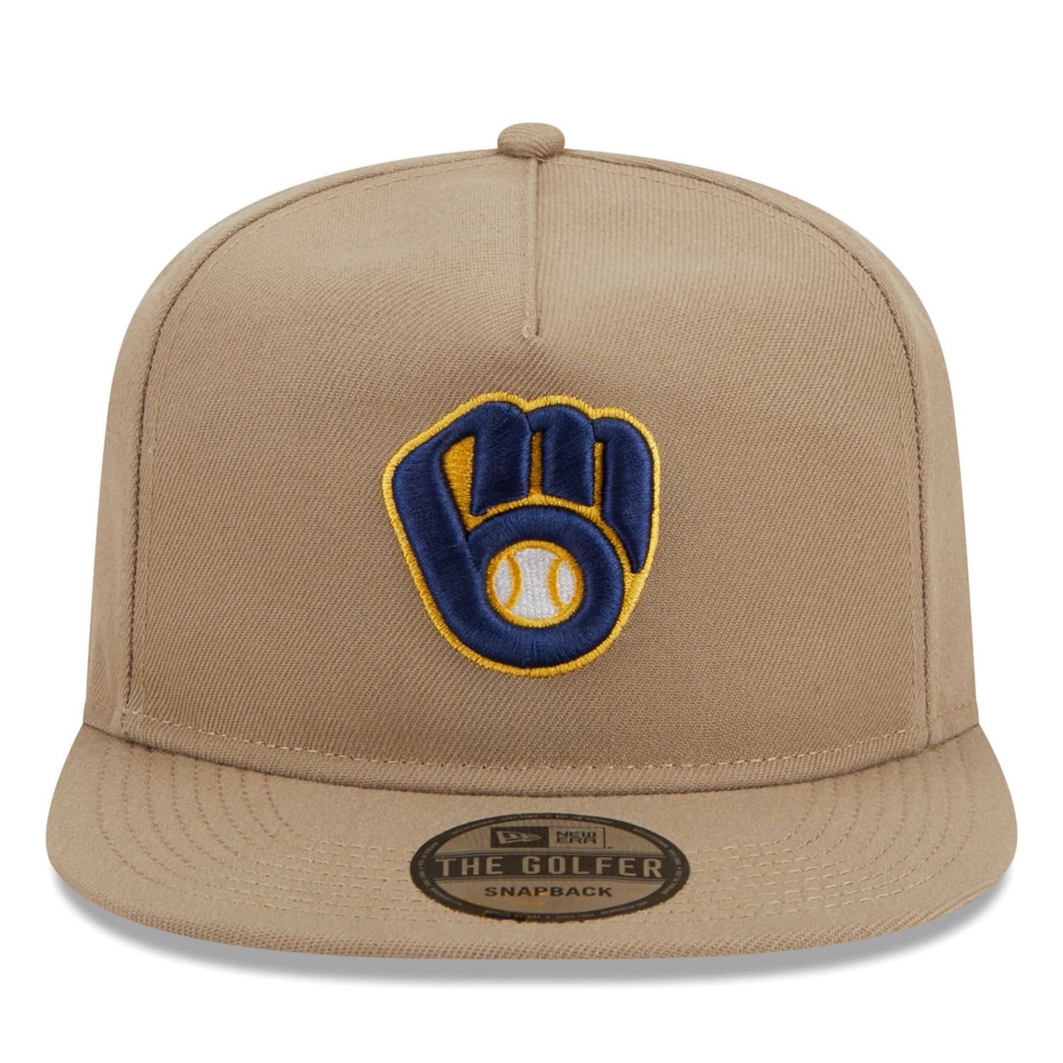 New Era Milwaukee Brewers Golfer Adjustable Hat - view number 2