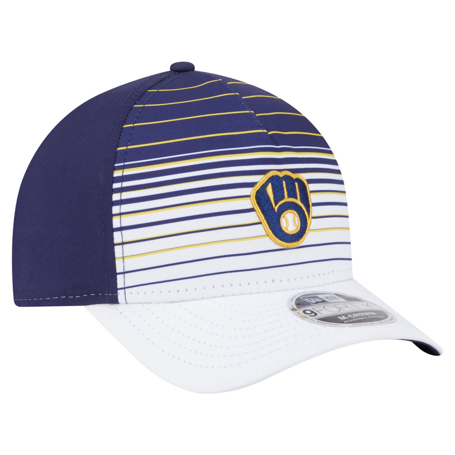 New Era Milwaukee Brewers Gradient 9FORTY M-Crown Adjustable Hat - view number 3