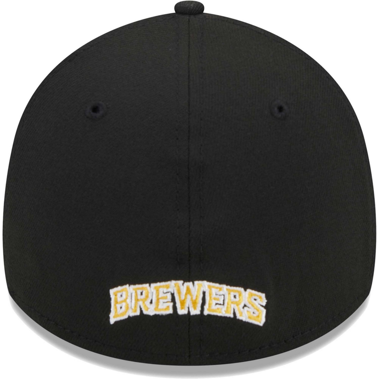 New Era Milwaukee Brewers Logo 39THIRTY Flex Hat                                                                                 - view number 4