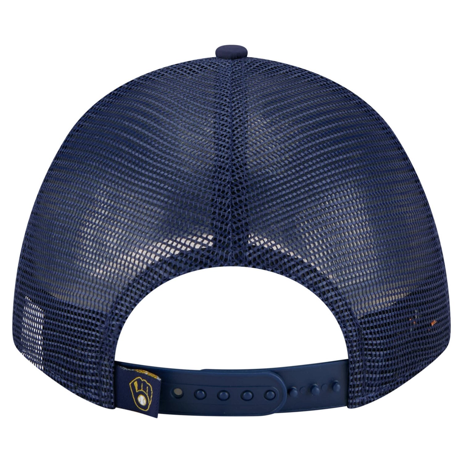 New Era Milwaukee Brewers Minimalist 9FORTY A-Frame Adjustable Hat - view number 4