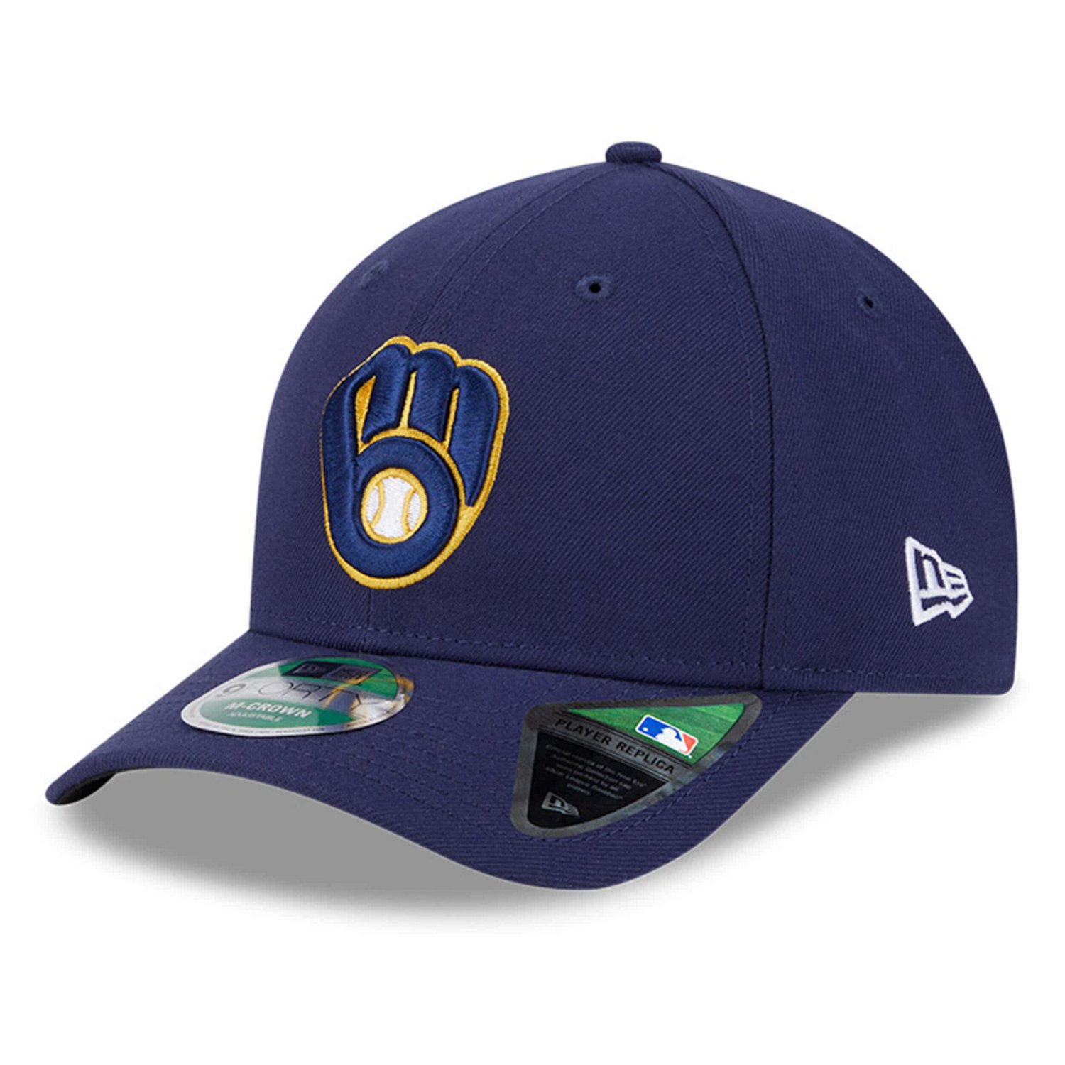 New Era Milwaukee Brewers Player Replica 9FORTY Adjustable Hat - view number 1