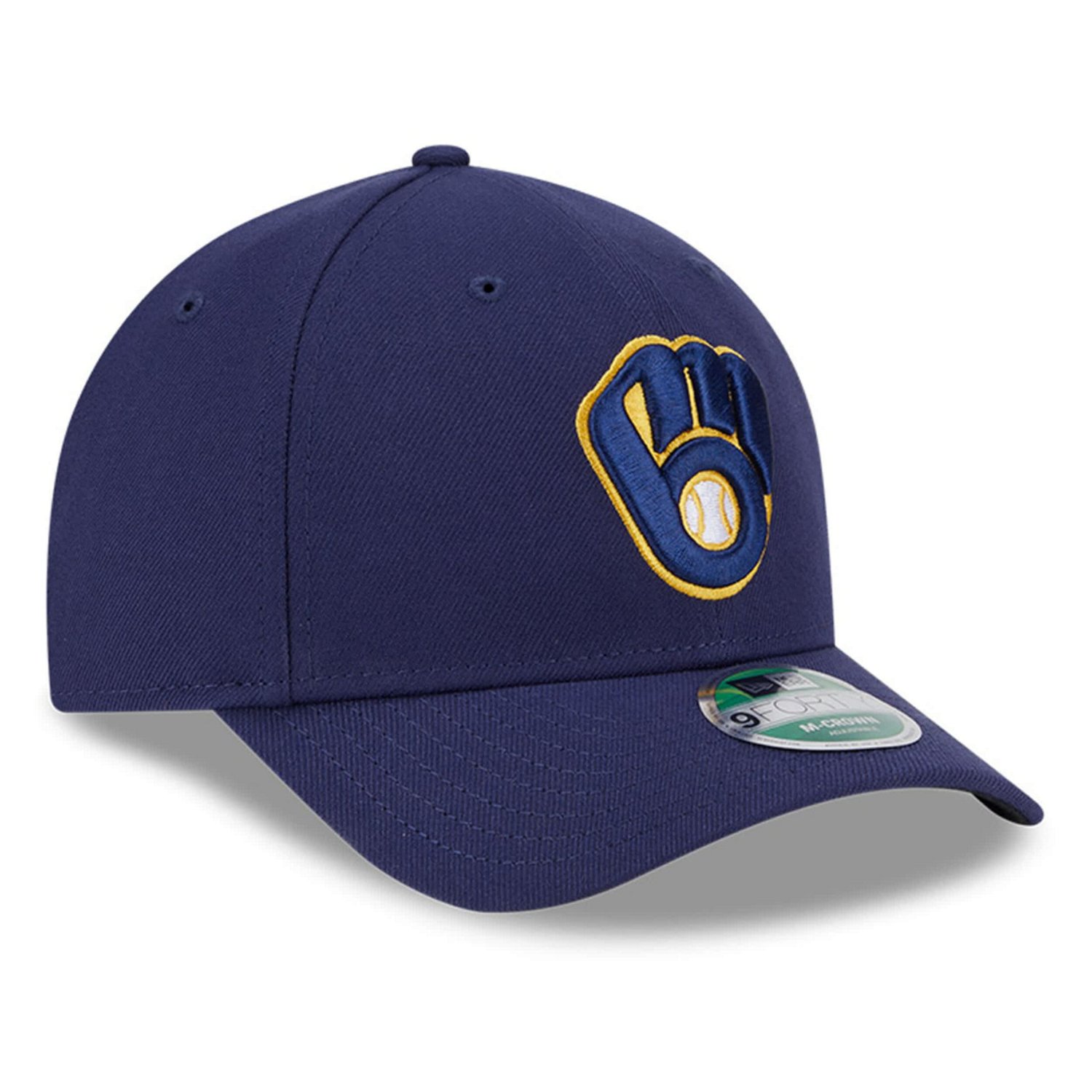 New Era Milwaukee Brewers Player Replica 9FORTY Adjustable Hat - view number 3