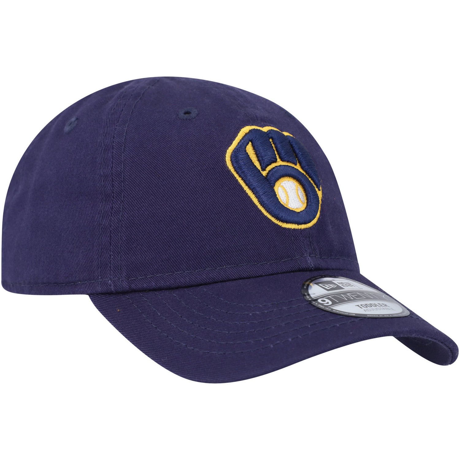 New Era Milwaukee Brewers Team 9TWENTY Adjustable Hat - view number 3