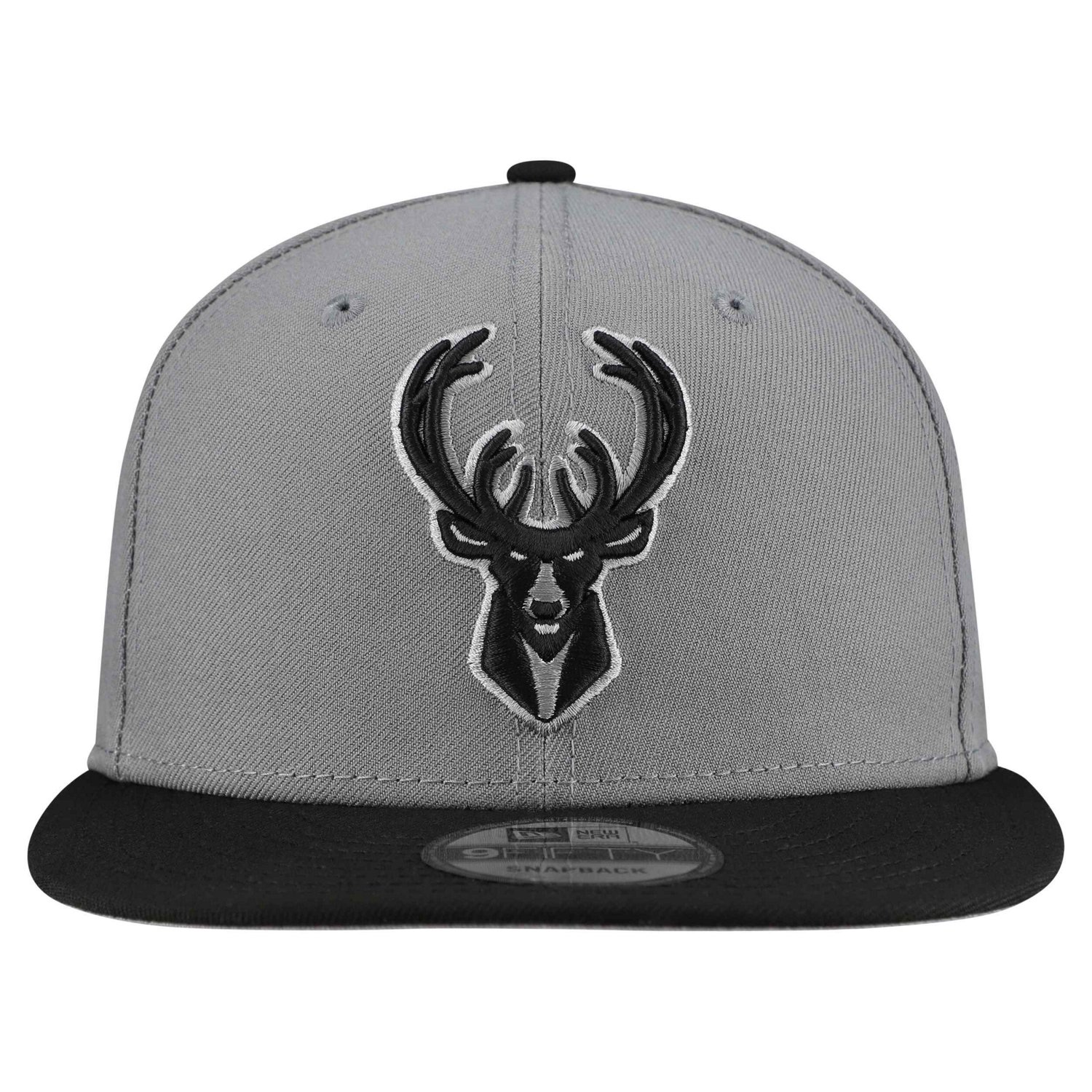New Era Milwaukee Bucks Core Logo Storm Two-Tone 9FIFTY Snapback Hat - view number 2