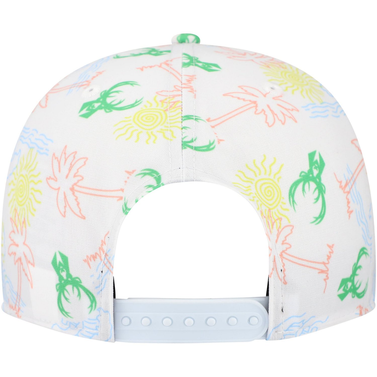New Era Milwaukee Bucks Palm Trees and Waves Golfer Adjustable Hat