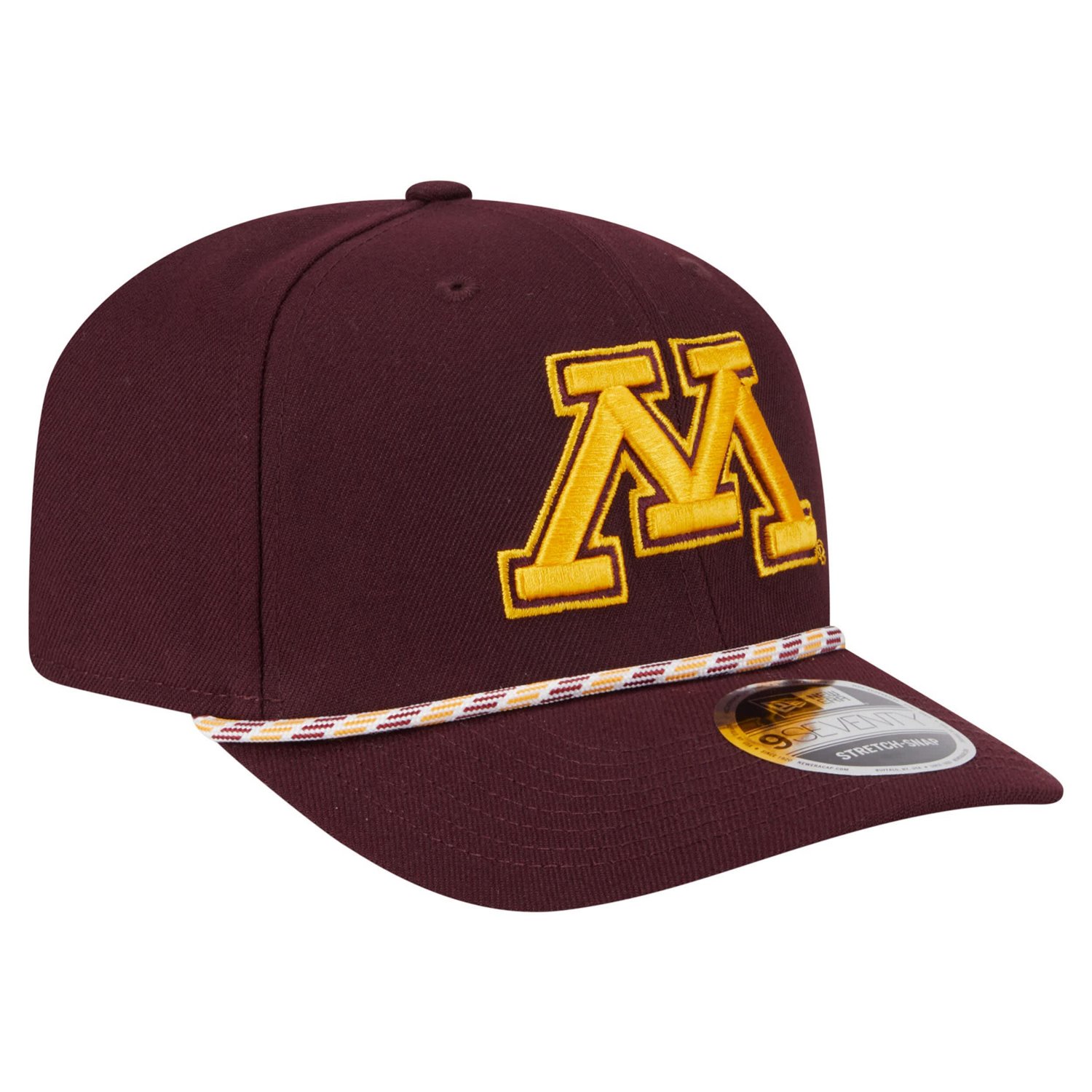 New Era Minnesota Golden Gophers Game Day Multi-Rope 9SEVENTY Stretch-Snap Hat - view number 3