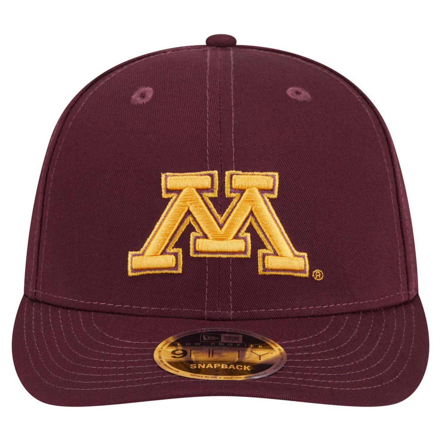New Era Minnesota Golden Gophers Low Profile 9FIFTY Snapback Hat - view number 2
