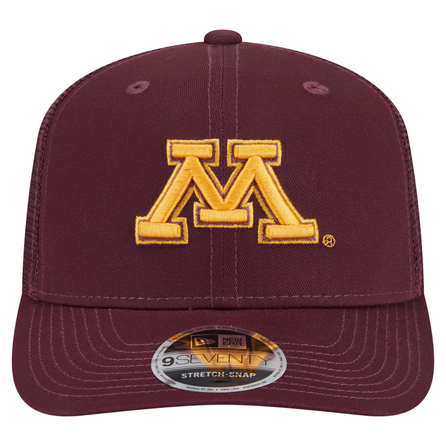 New Era Minnesota Golden Gophers Primary 9SEVENTY Trucker Stretch-Snap Hat - view number 2