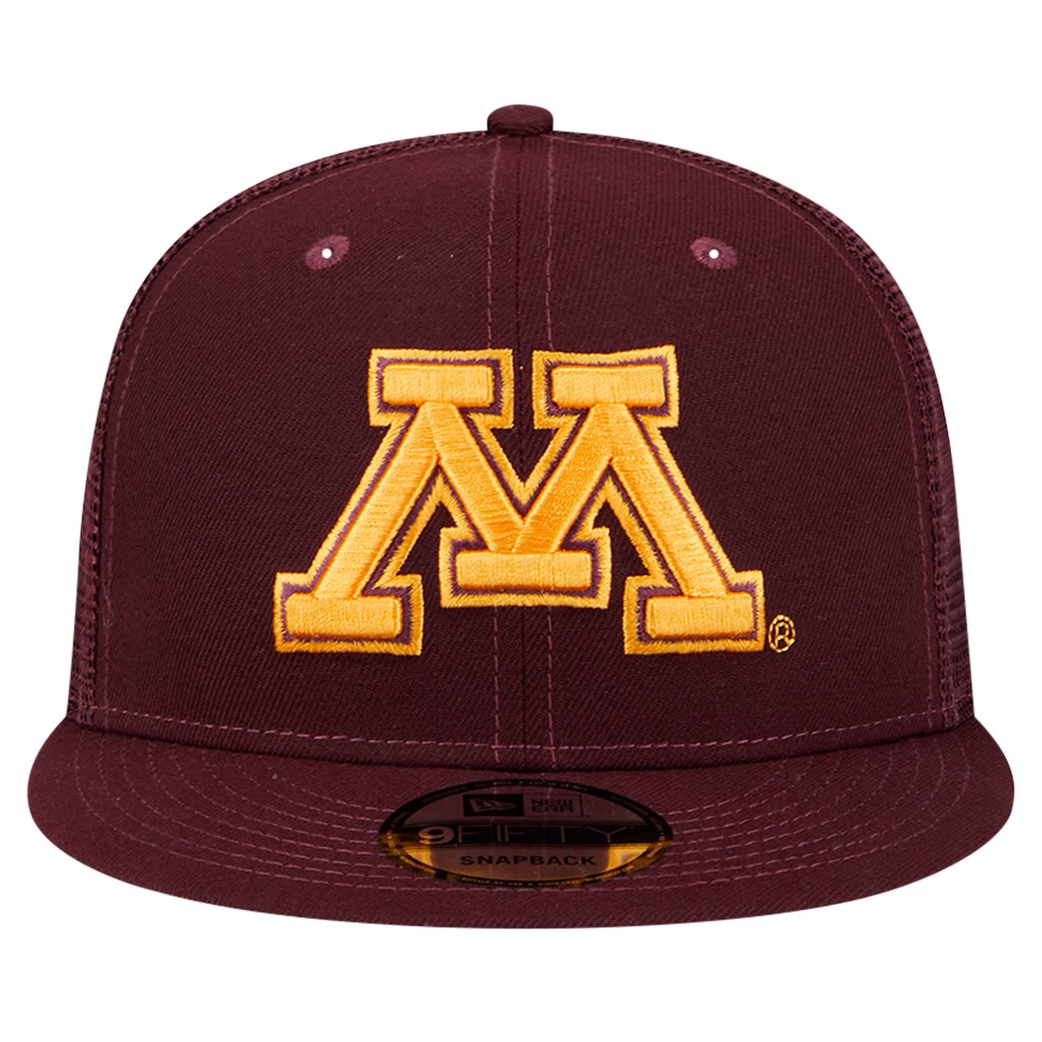 New Era Minnesota Golden Gophers Trucker 9FIFTY Snapback Hat - view number 2