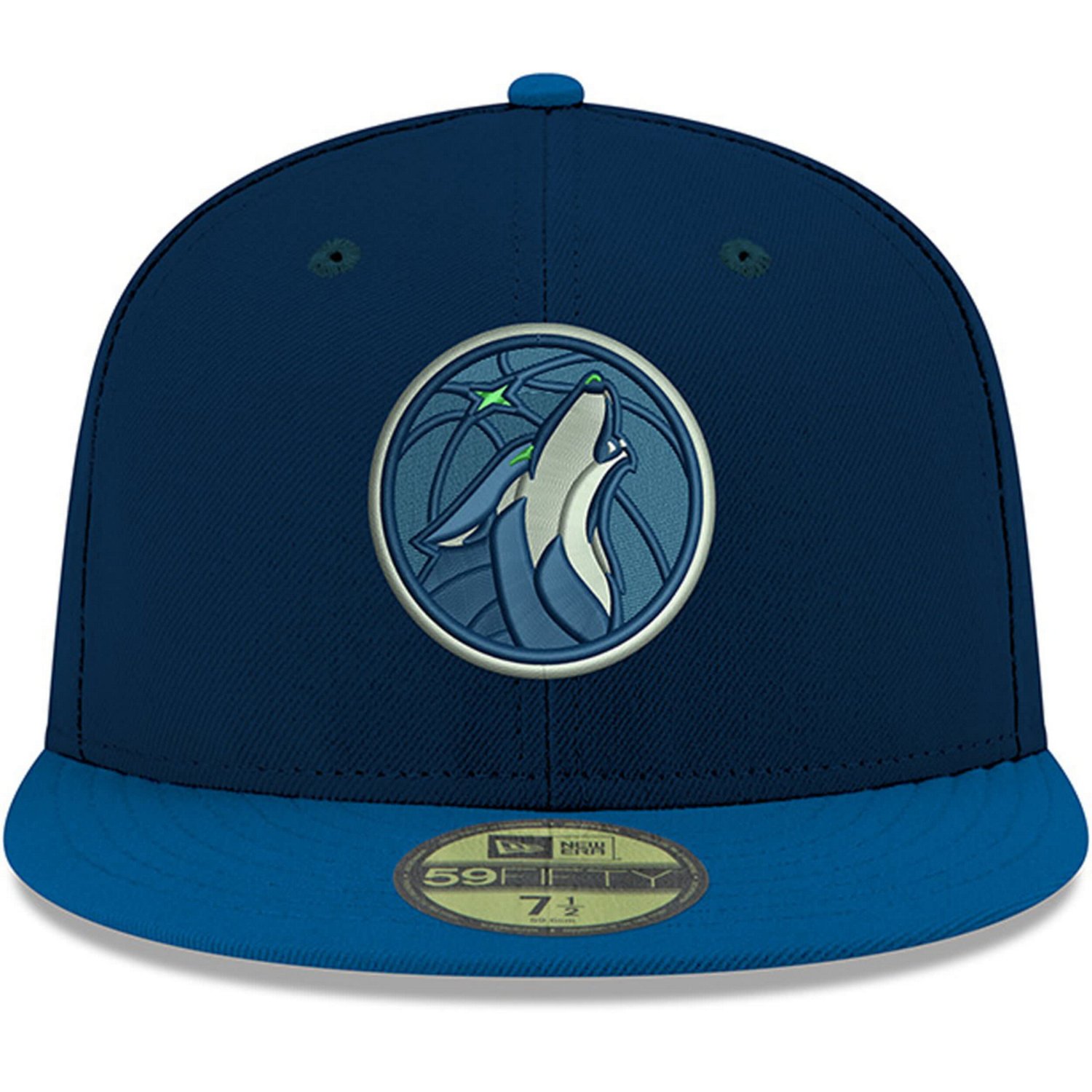 New Era Minnesota Timberwolves Official Team Color 2Tone 59FIFTY Fitted Hat - view number 2