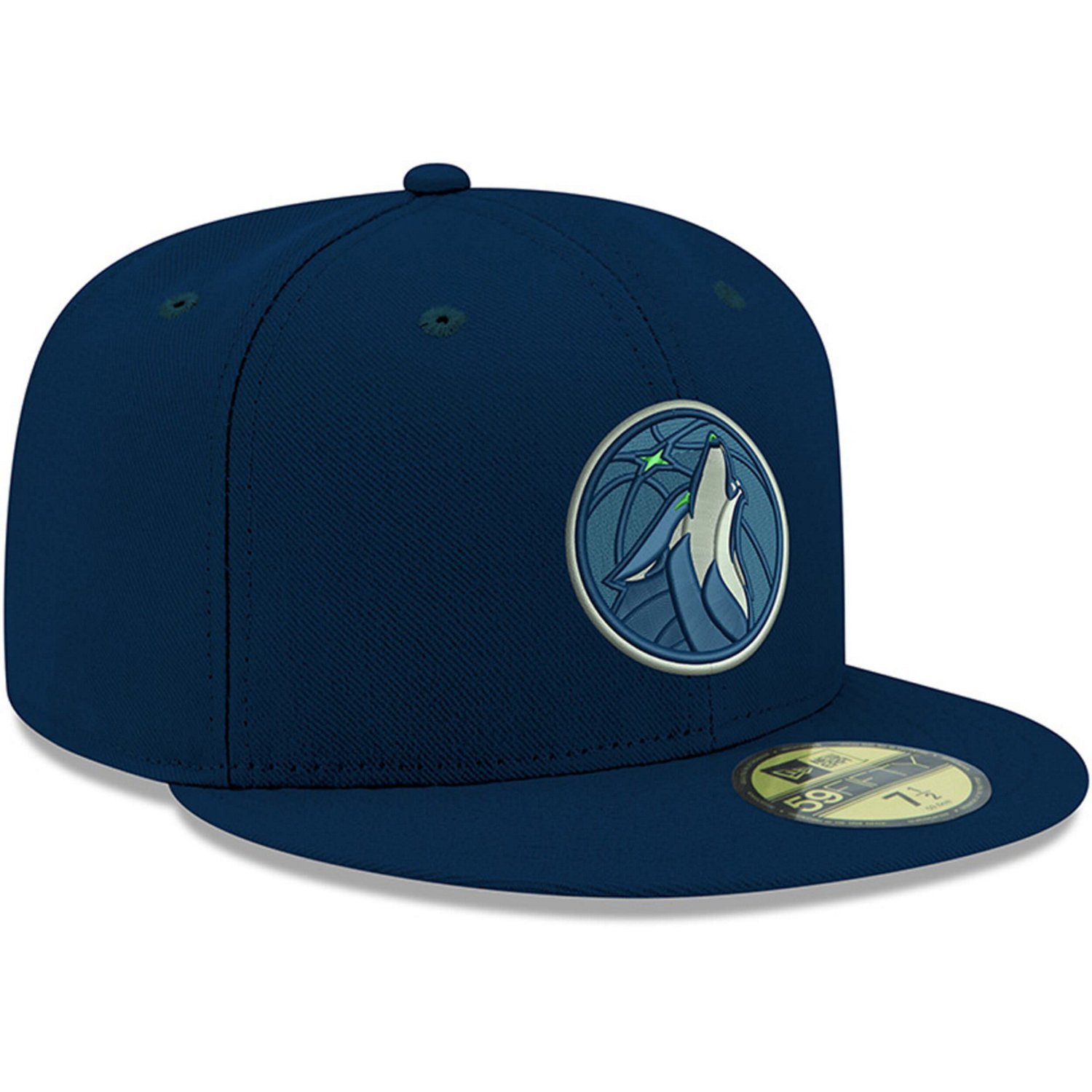 New Era Minnesota Timberwolves Official Team Color 59FIFTY Fitted Hat - view number 3