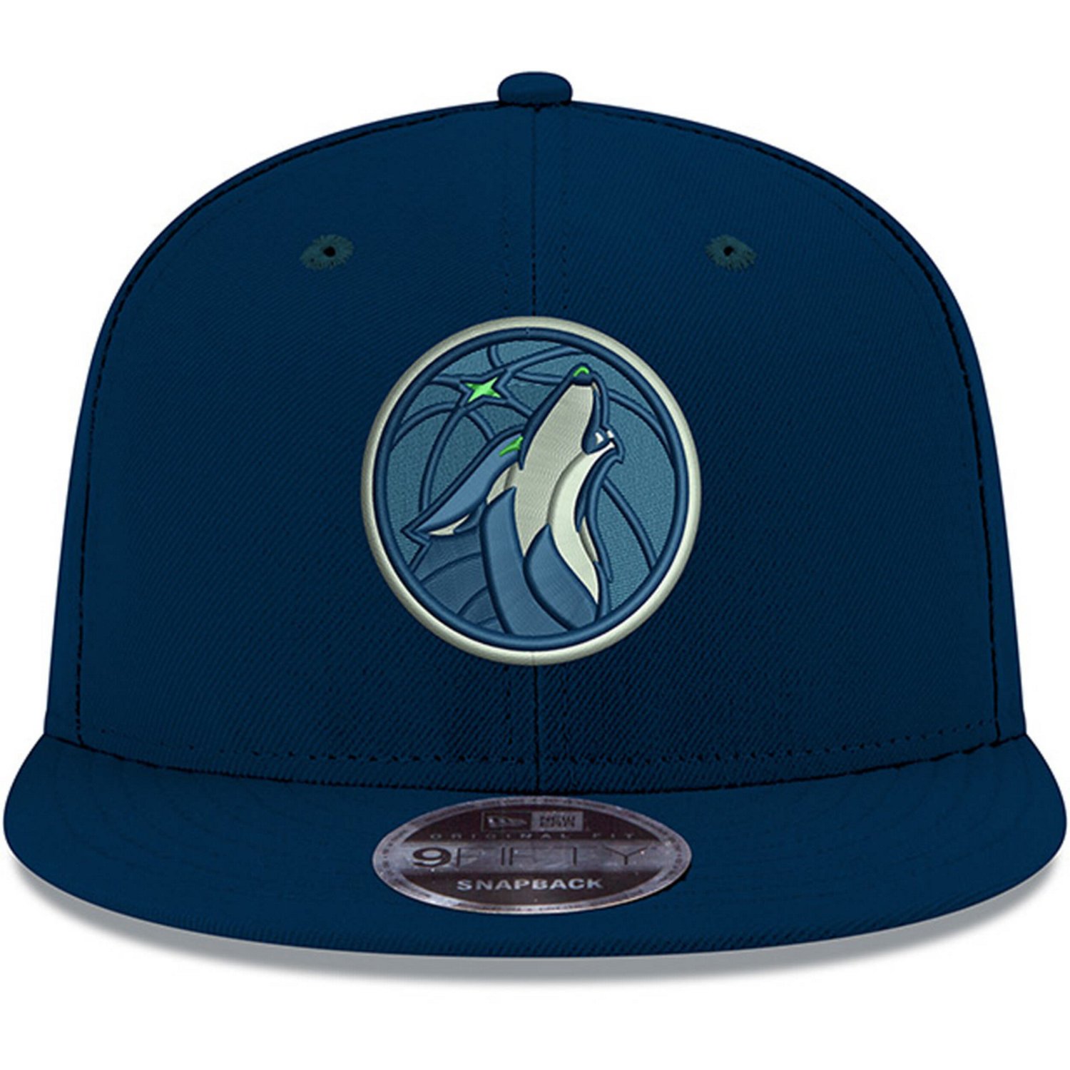 New Era Minnesota Timberwolves Official Team Color 9FIFTY Snapback Hat - view number 2