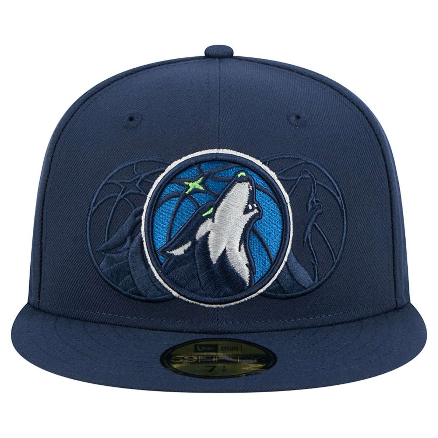 New Era Minnesota Timberwolves Tri-Hit 59Fifty Fitted Hat - view number 2
