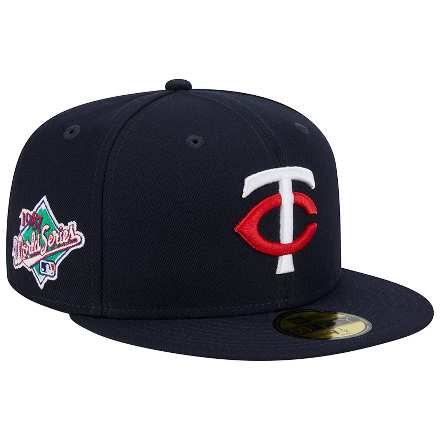 New Era Minnesota Twins 1987 World Series Team Color 59FIFTY Fitted Hat                                                          - view number 1