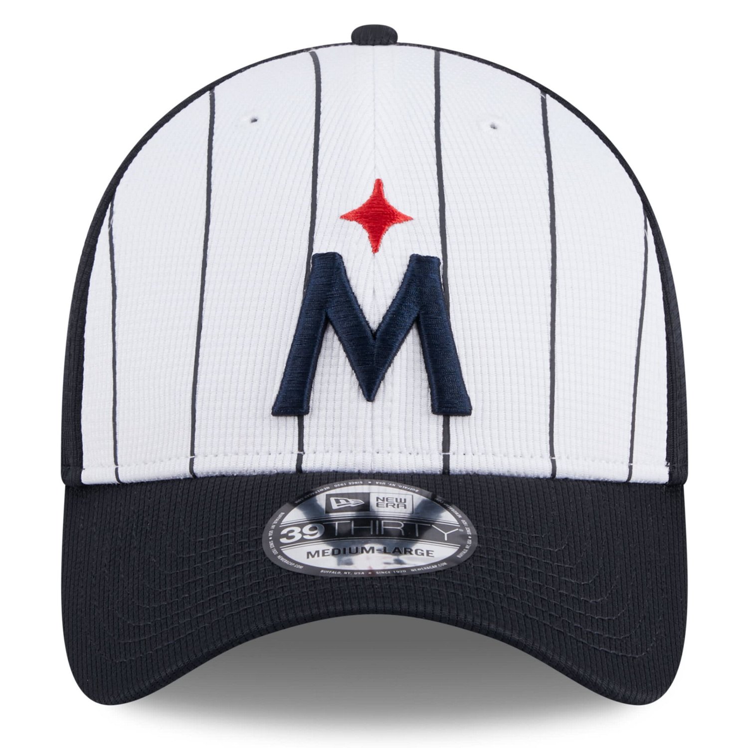 New Era Minnesota Twins 2024 Batting Practice 39THIRTY Flex Hat                                                                  - view number 2