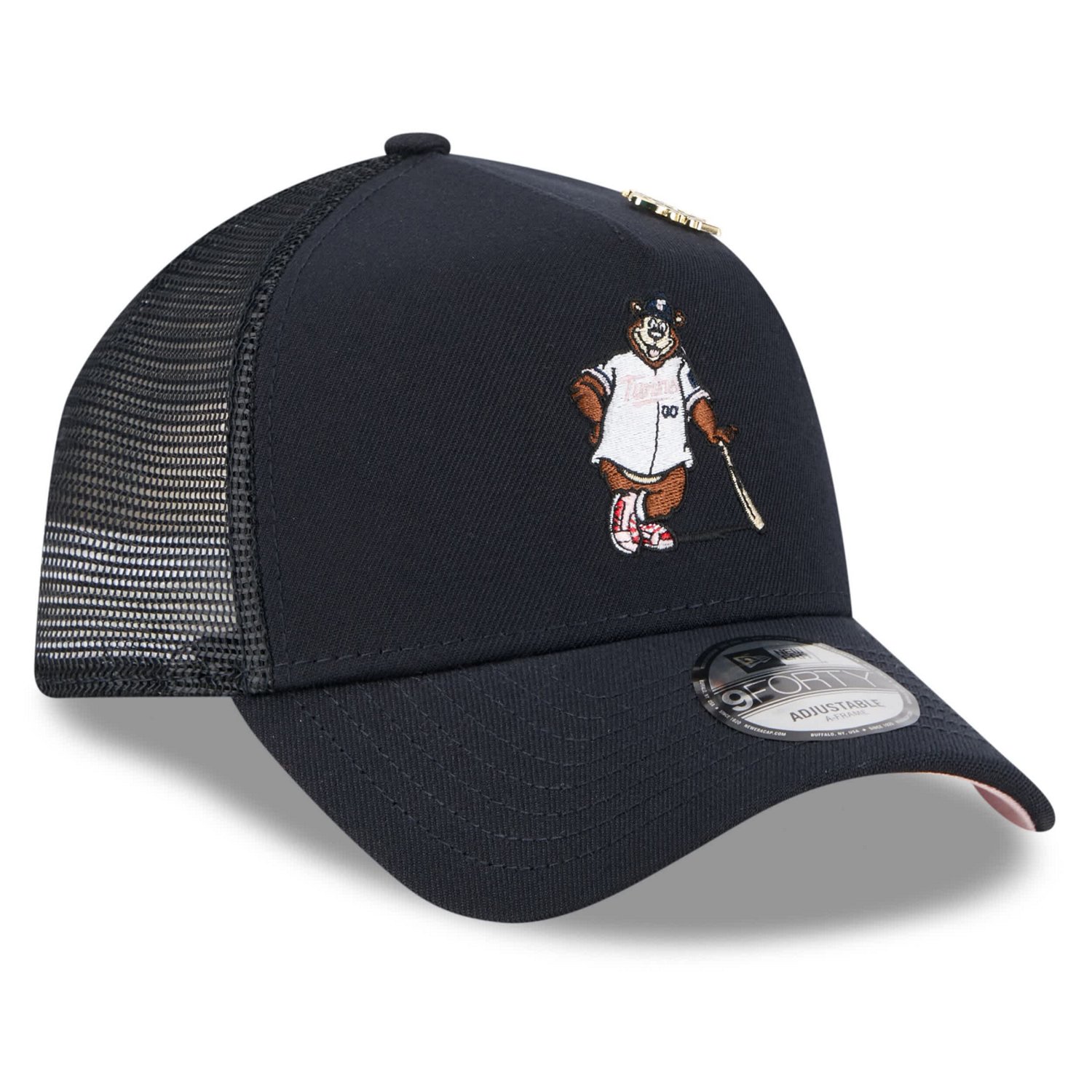 New Era Minnesota Twins 2025 Big League Chew A-Frame 9FORTY Adjustable Trucker Hat - view number 3