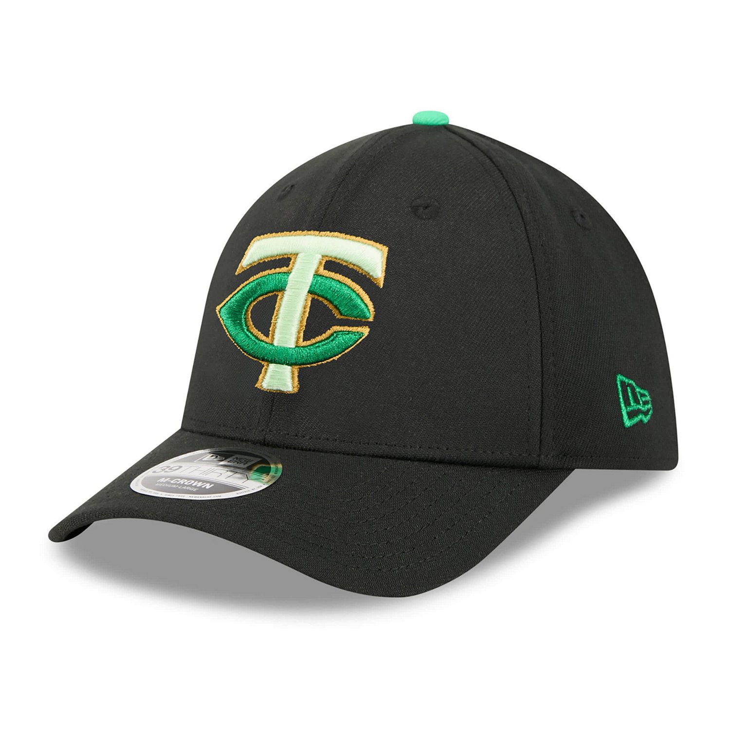 New Era Minnesota Twins 2026 St Patrick's Day 39THIRTY Flex Hat - view number 3