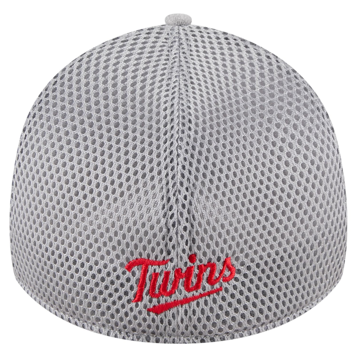 New Era Minnesota Twins Visor Paint Splatter 39THIRTY Flex Hat - view number 4