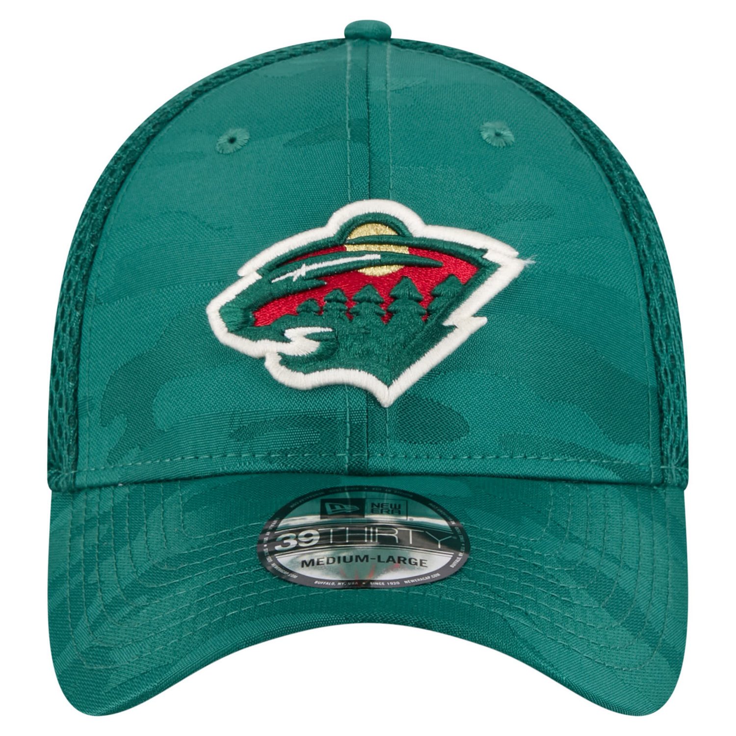 New Era Minnesota Wild Active Subtle Camo 39THIRTY Flex Hat - view number 2
