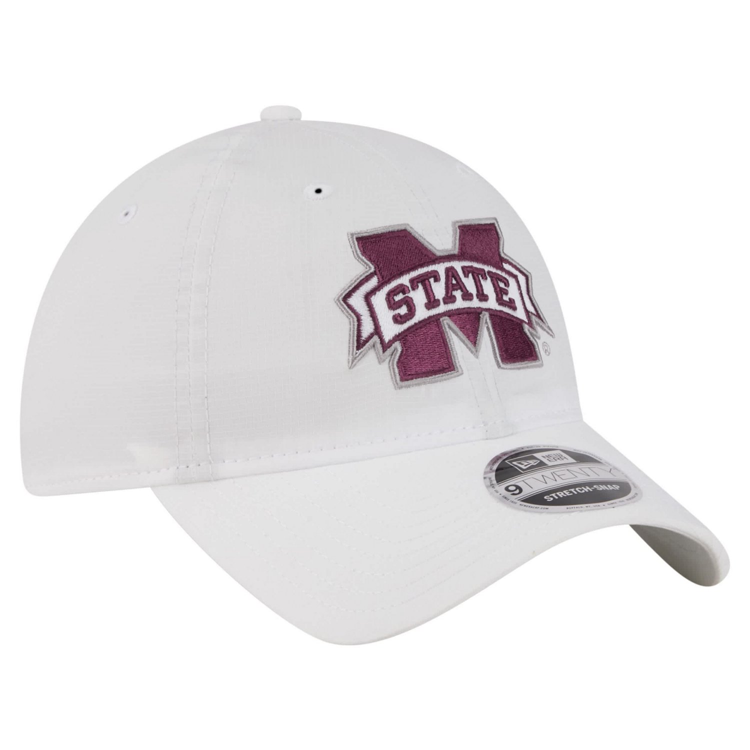 New Era Mississippi State Bulldogs Active Ripstop 9TWENTY Adjustable Hat - view number 3