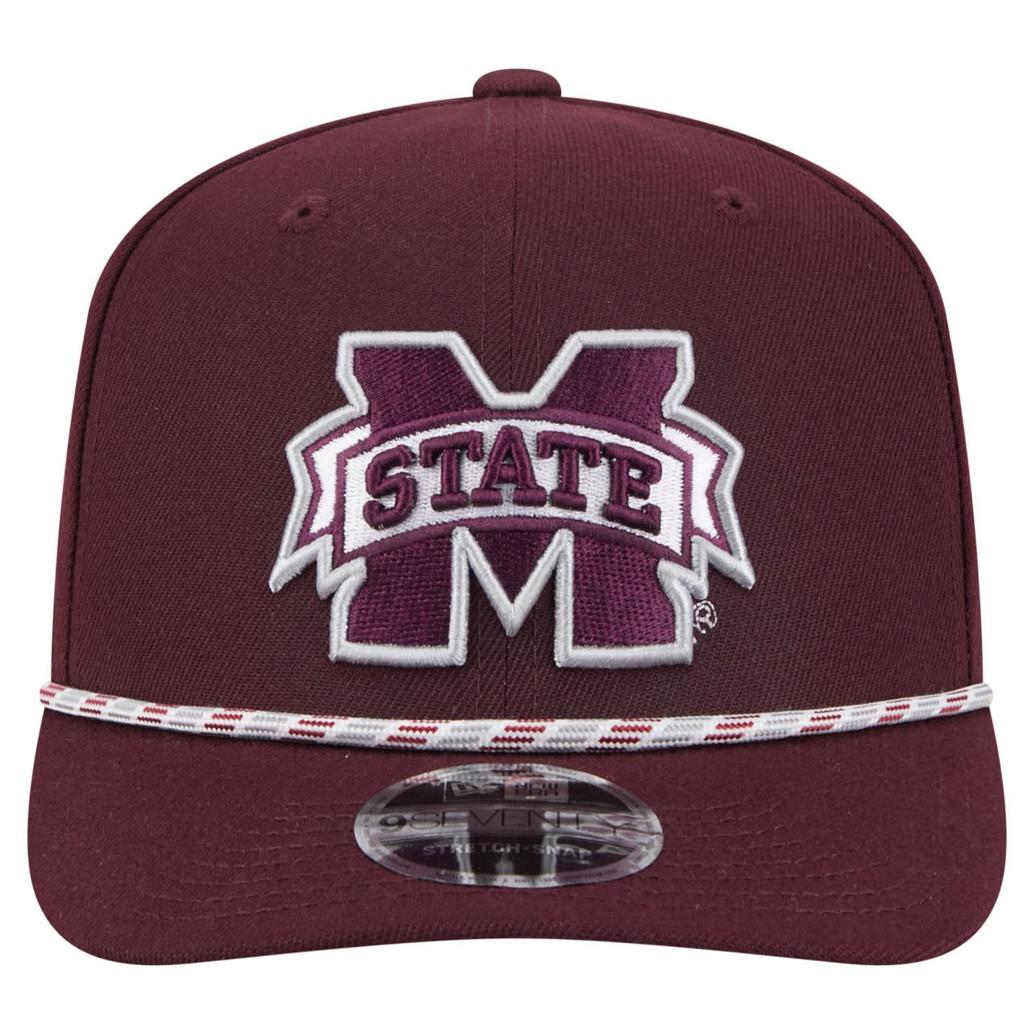 New Era Mississippi State Bulldogs Game Day Multi-Rope 9SEVENTY Stretch-Snap Hat - view number 2