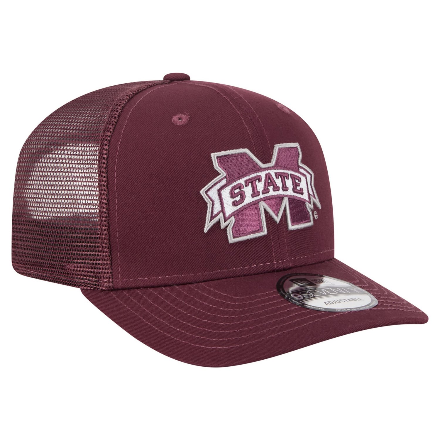 New Era Mississippi State Bulldogs Primary 9SEVENTY Trucker Stretch-Snap Hat - view number 3