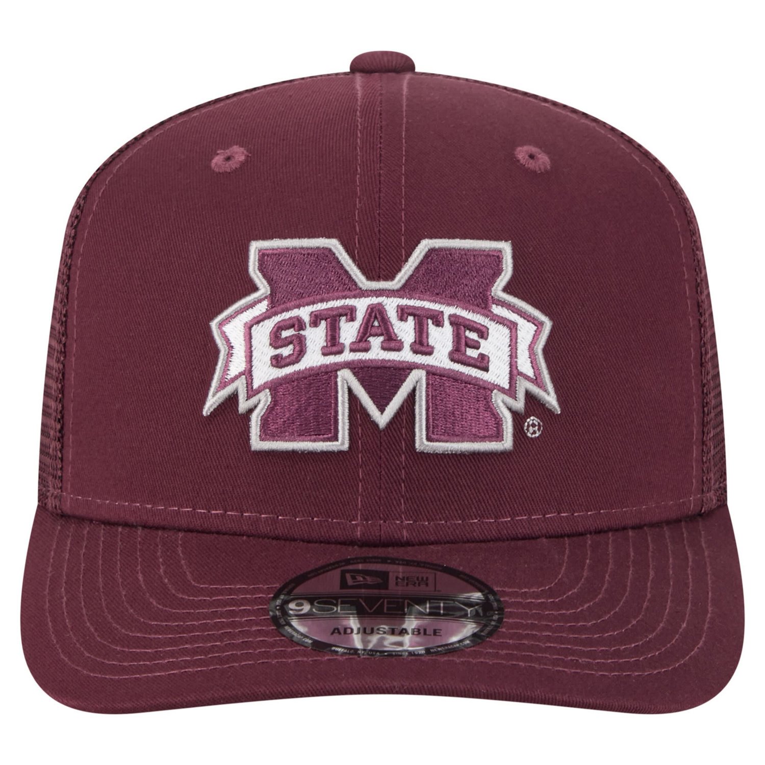 New Era Mississippi State Bulldogs Primary 9SEVENTY Trucker Stretch-Snap Hat - view number 2