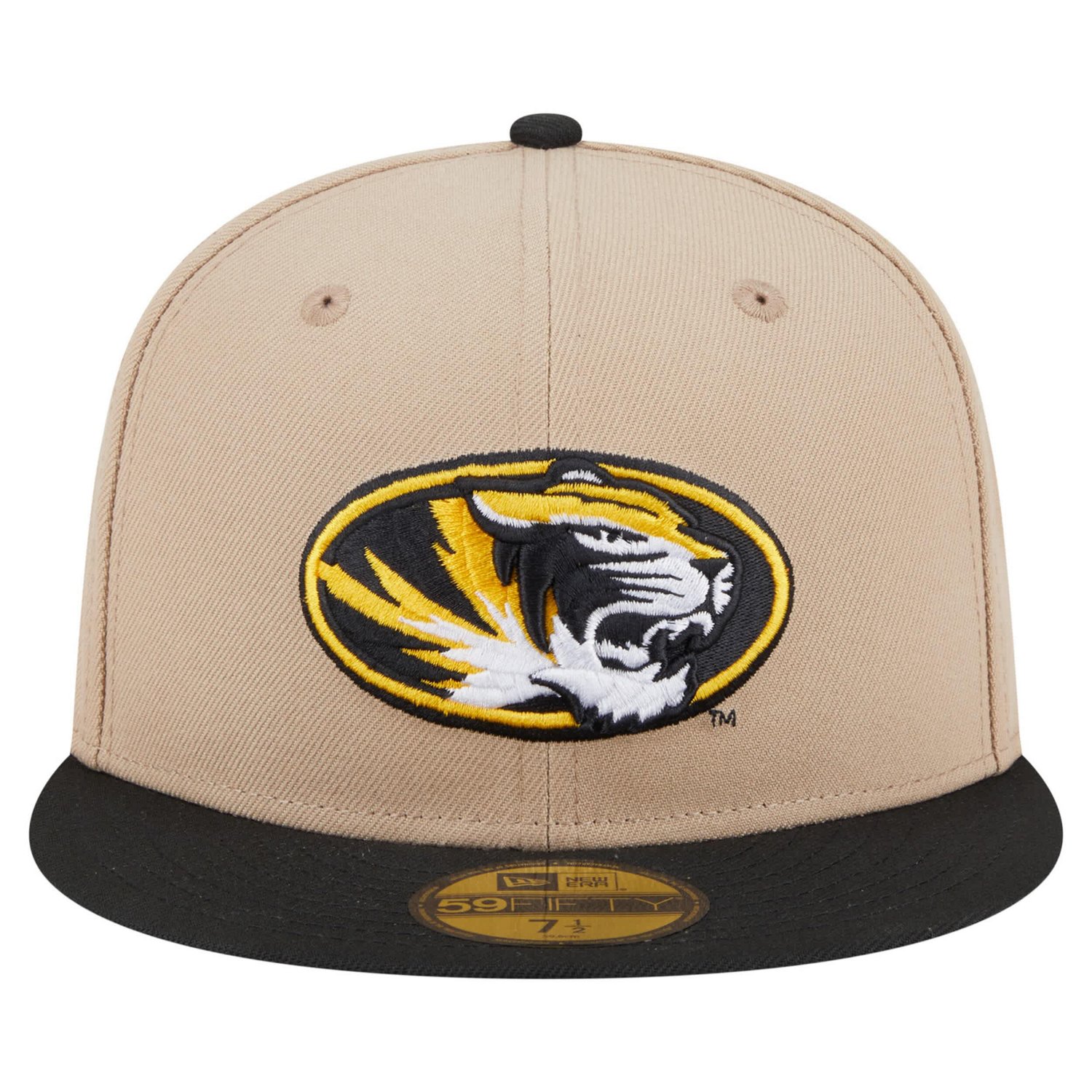 New Era Missouri Tigers Two-Tone 59FIFTY Fitted Hat - view number 2