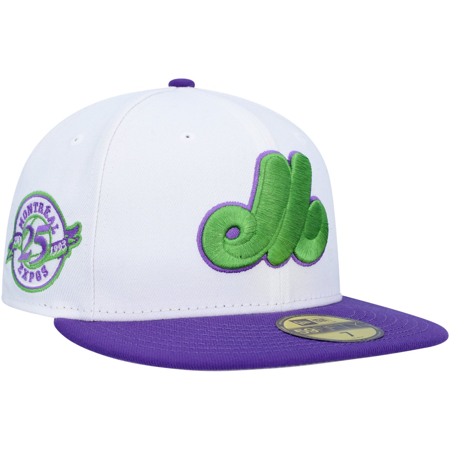 New Era Montreal Expos 25th Anniversary Side Patch 59FIFTY Fitted Hat