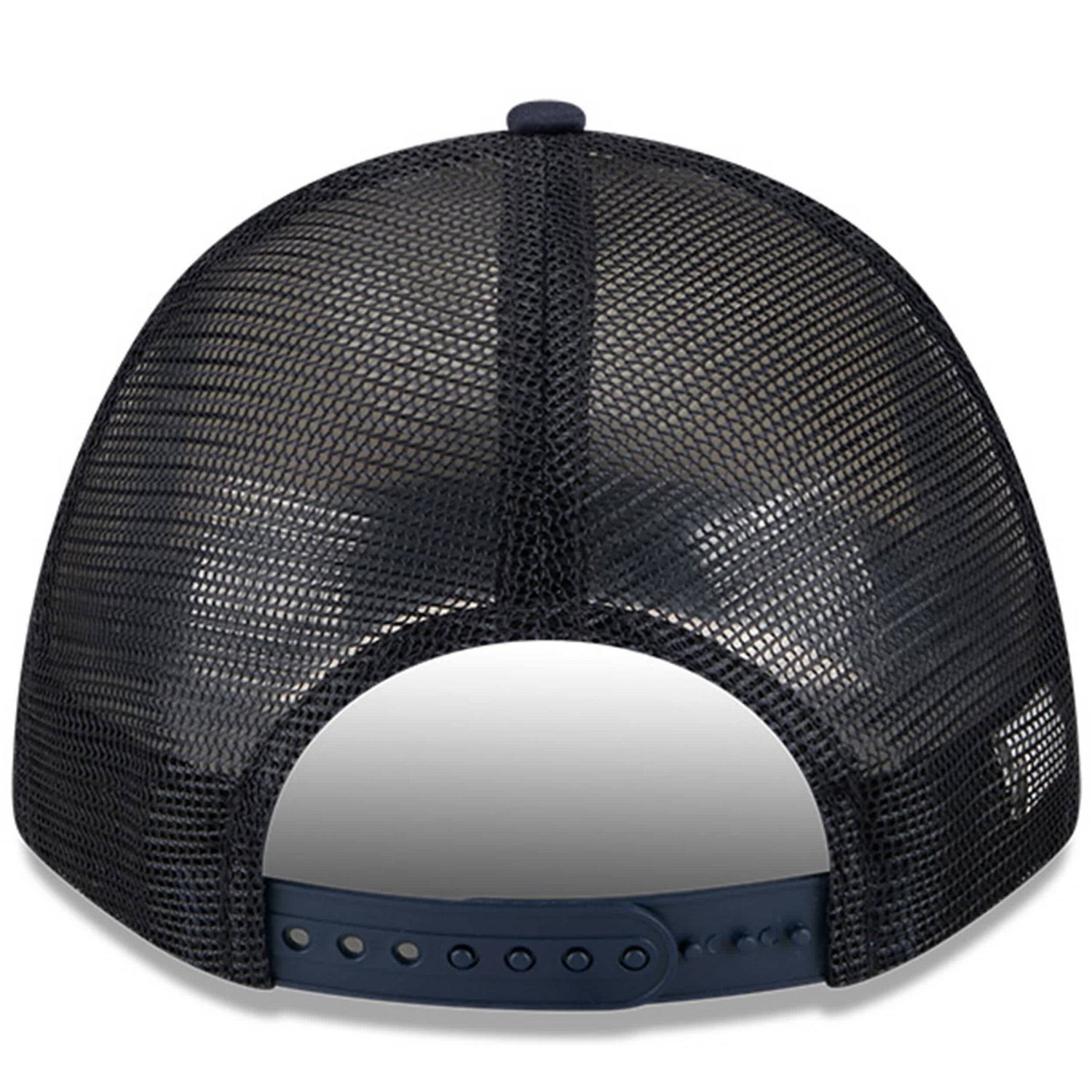 New Era Navy Atlanta Braves 2025 MLB Speedway Classic Fashion Pack A-Frame 9FORTY Adjustable Hat - view number 4