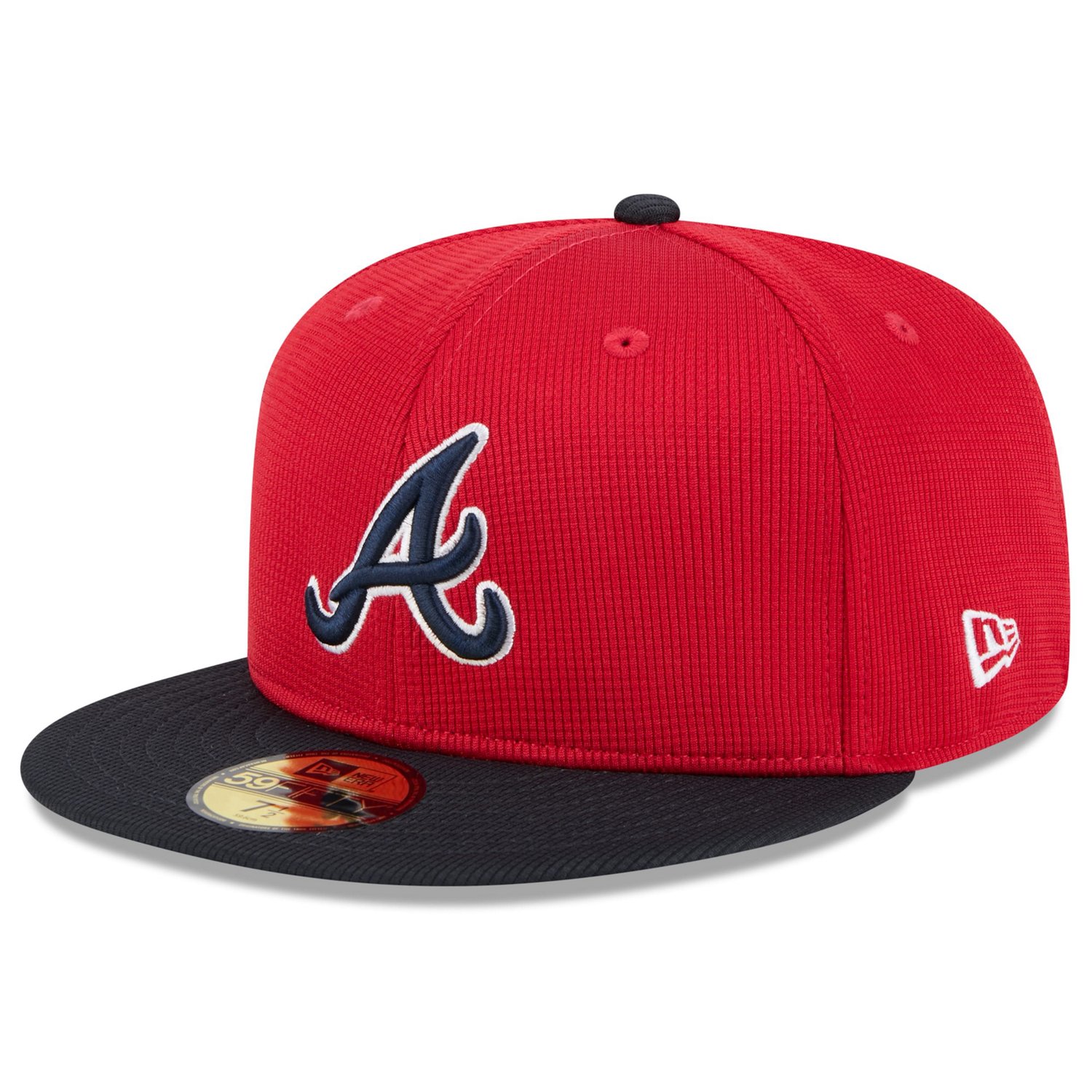 New Era Navy Atlanta Braves 2025 Spring Training 59FIFTY Fitted Hat - view number 3