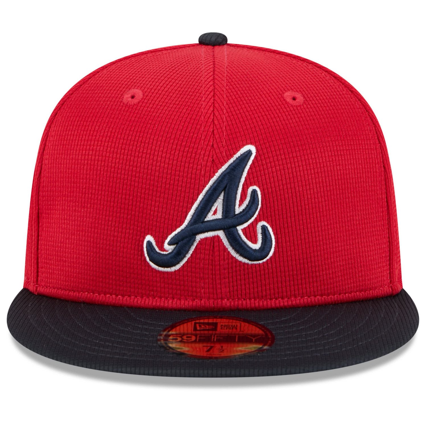 New Era Navy Atlanta Braves 2025 Spring Training 59FIFTY Fitted Hat