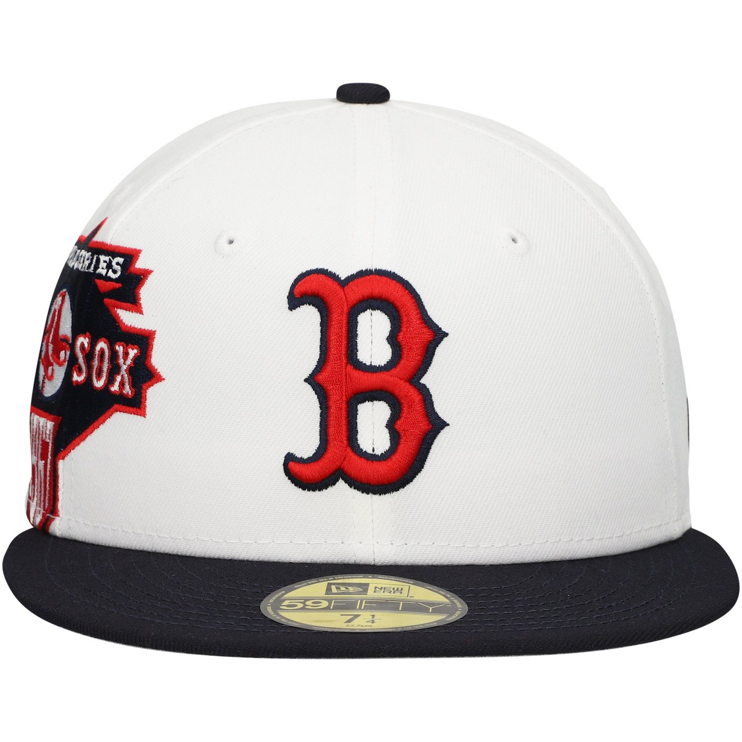 New Era /Navy Boston Red Sox Major Sidepatch 59FIFTY Fitted Hat                                                                  - view number 2