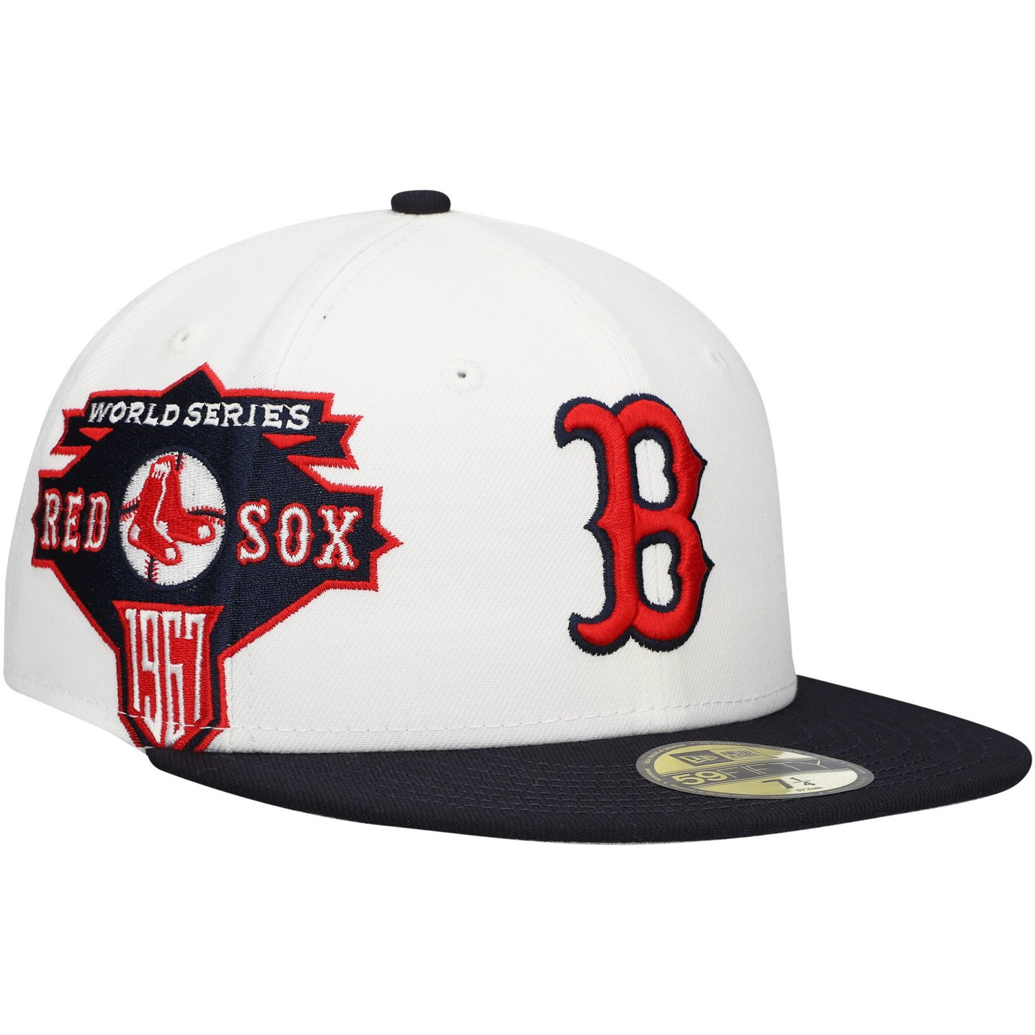 New Era /Navy Boston Red Sox Major Sidepatch 59FIFTY Fitted Hat                                                                  - view number 1