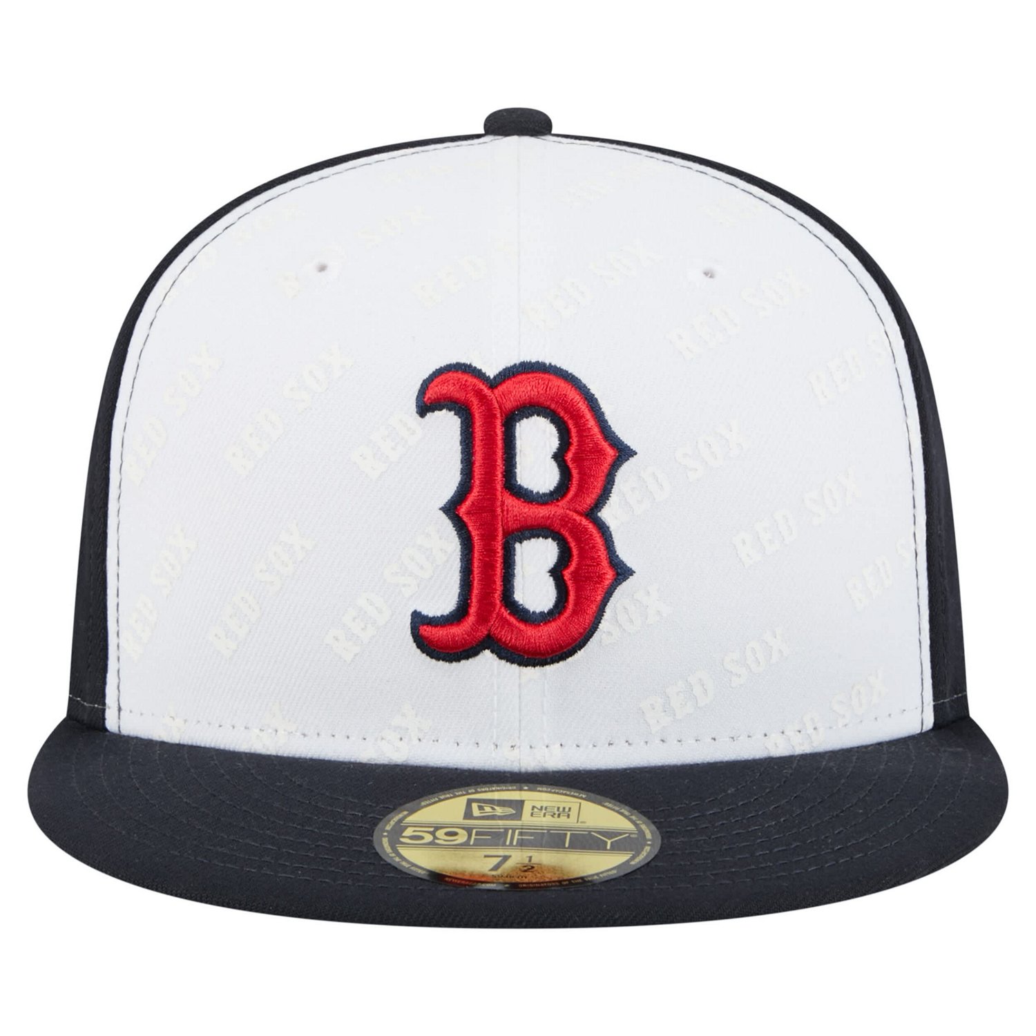 New Era Navy Boston Red Sox Repeat 59FIFTY Fitted Hat