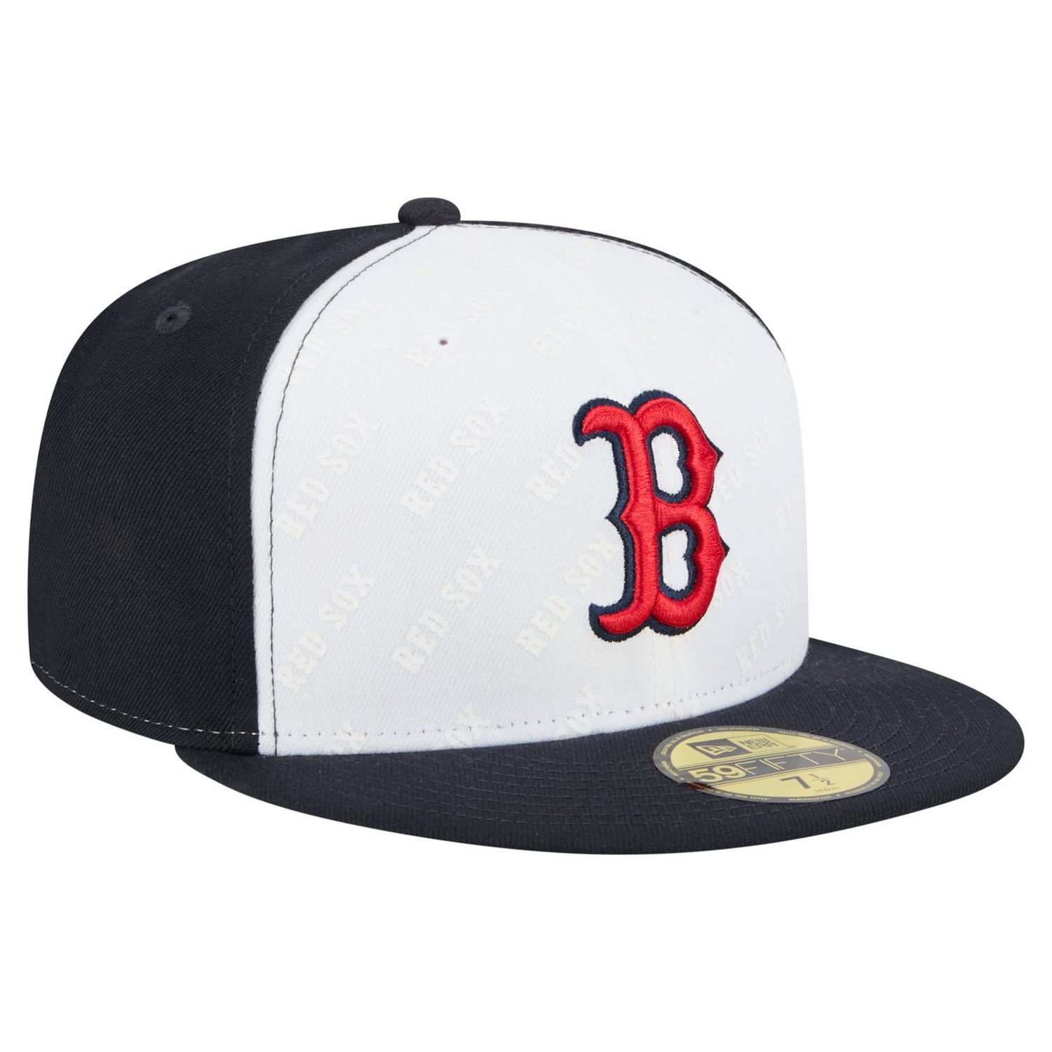 New Era Navy Boston Red Sox Repeat 59FIFTY Fitted Hat