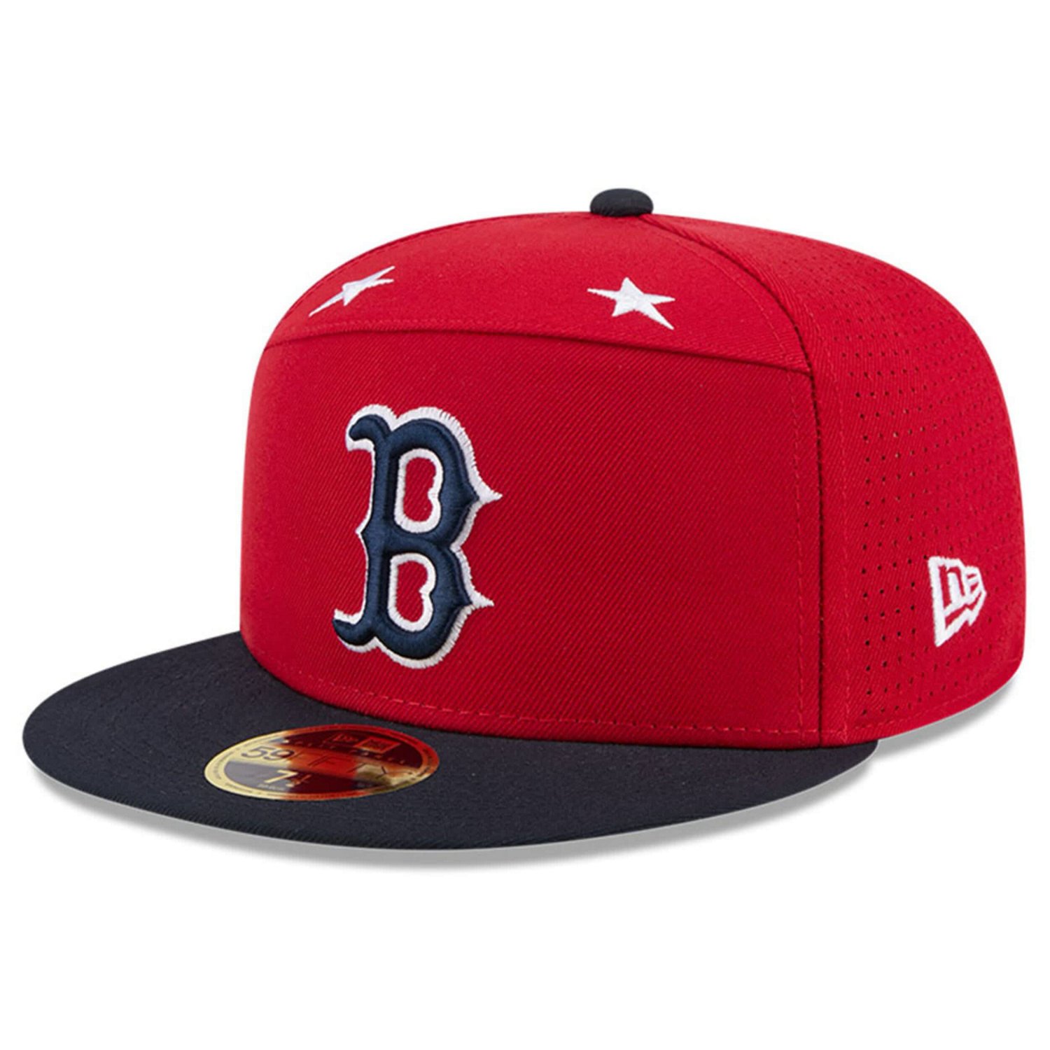 New Era Navy Boston Sox 2025 MLB All-Star Game Side Patch 59FIFTY Fitted Hat - view number 3