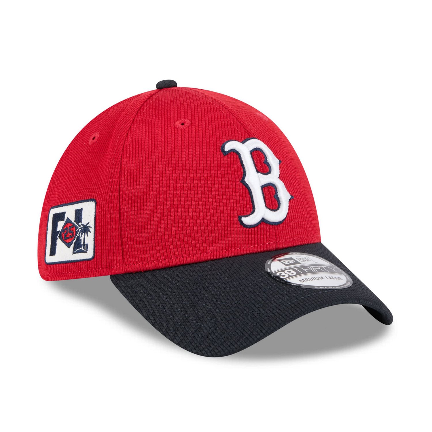 New Era Navy Boston Sox 2025 Spring Training 39THIRTY Flex Hat