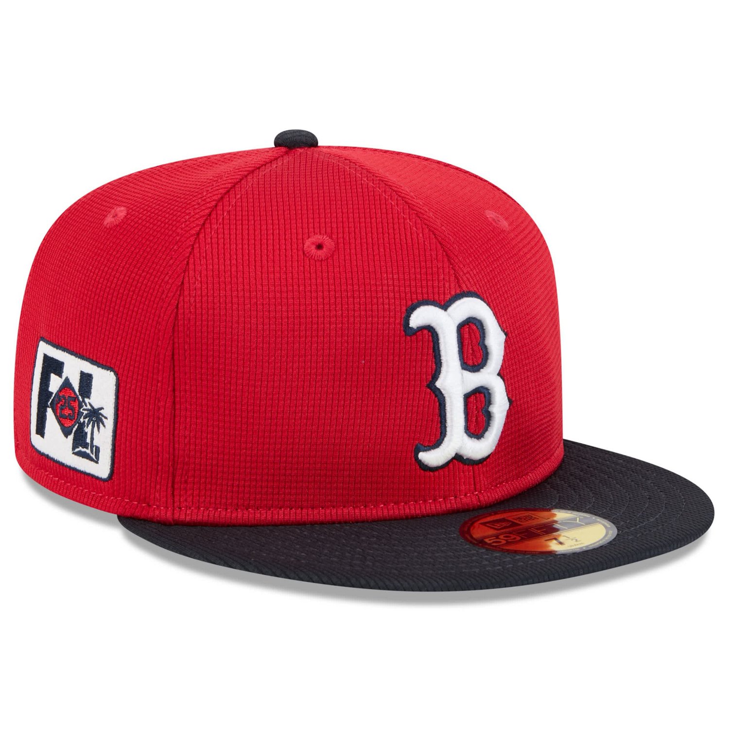 New Era Navy Boston Sox 2025 Spring Training 59FIFTY Fitted Hat