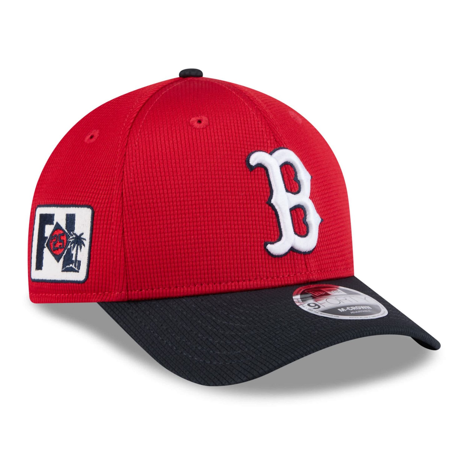 New Era Navy Boston Sox 2025 Spring Training 9FORTY Adjustable Hat                                                               - view number 1