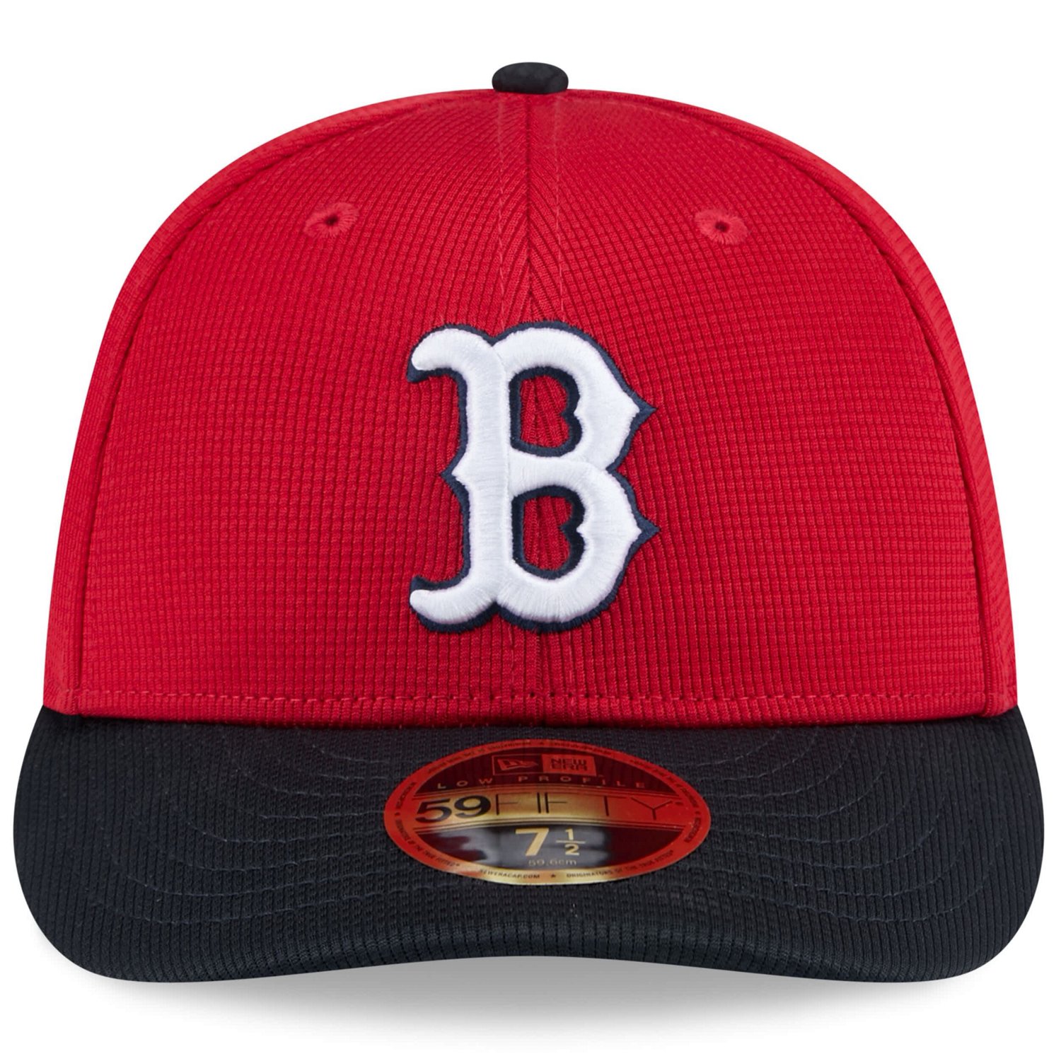 New Era Navy Boston Sox 2025 Spring Training Low Profile 59FIFTY Fitted Hat