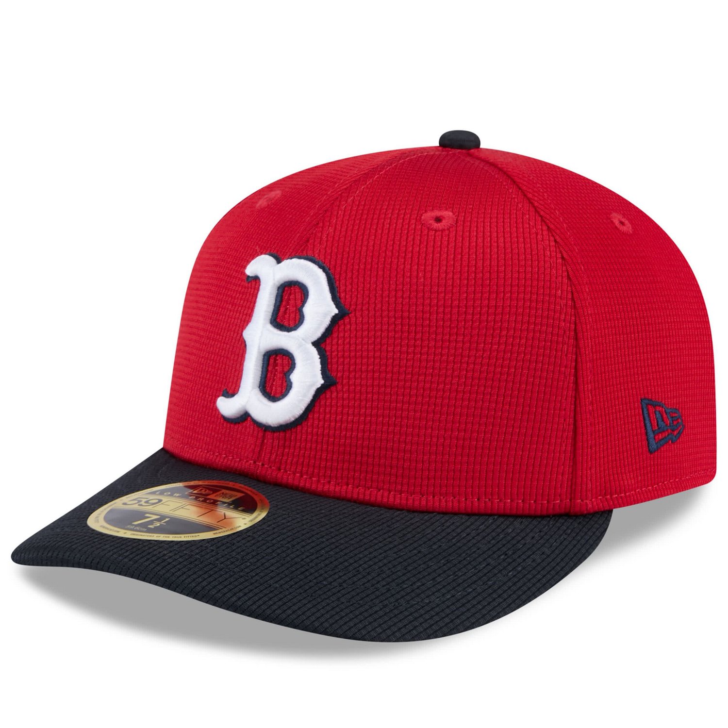 New Era Navy Boston Sox 2025 Spring Training Low Profile 59FIFTY Fitted Hat                                                      - view number 3