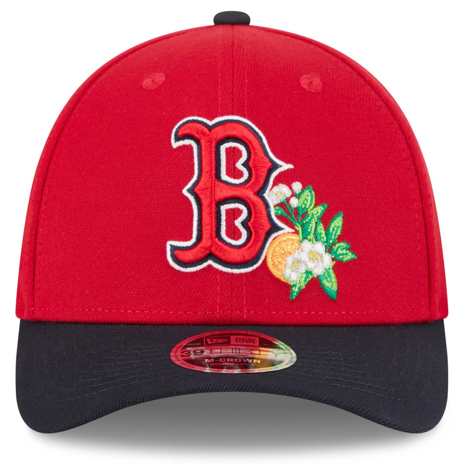 New Era Navy Boston Sox 2026 Spring Training M-Crown 39THIRTY Flex Hat